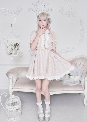 【ManonMimie】Romantic Tweed One-Piece