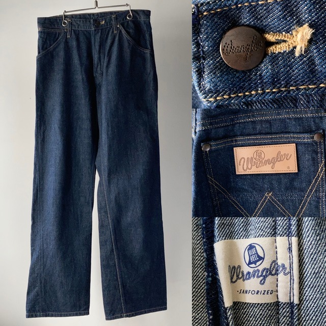 Wrangler M1110 1960年代11MWZ復刻 ストレートデニム 濃紺 W32 