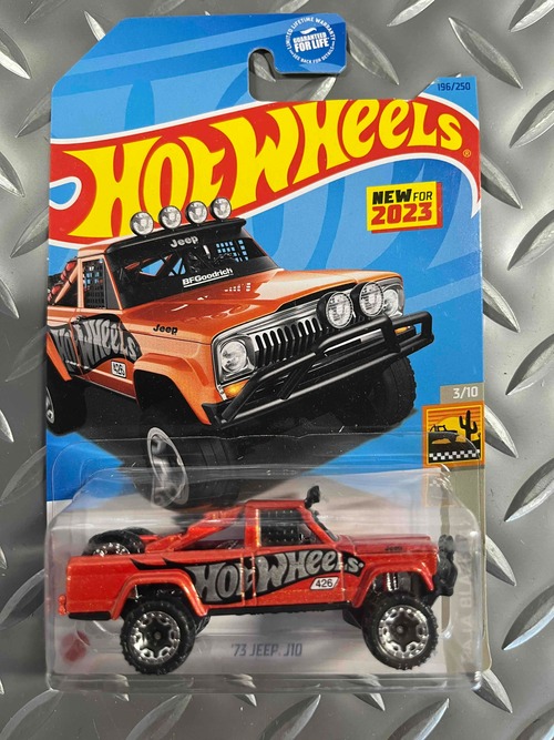 ホットウィール / HotWHeeLs　'73 JEEP J10  / ジープ  / オレンジ