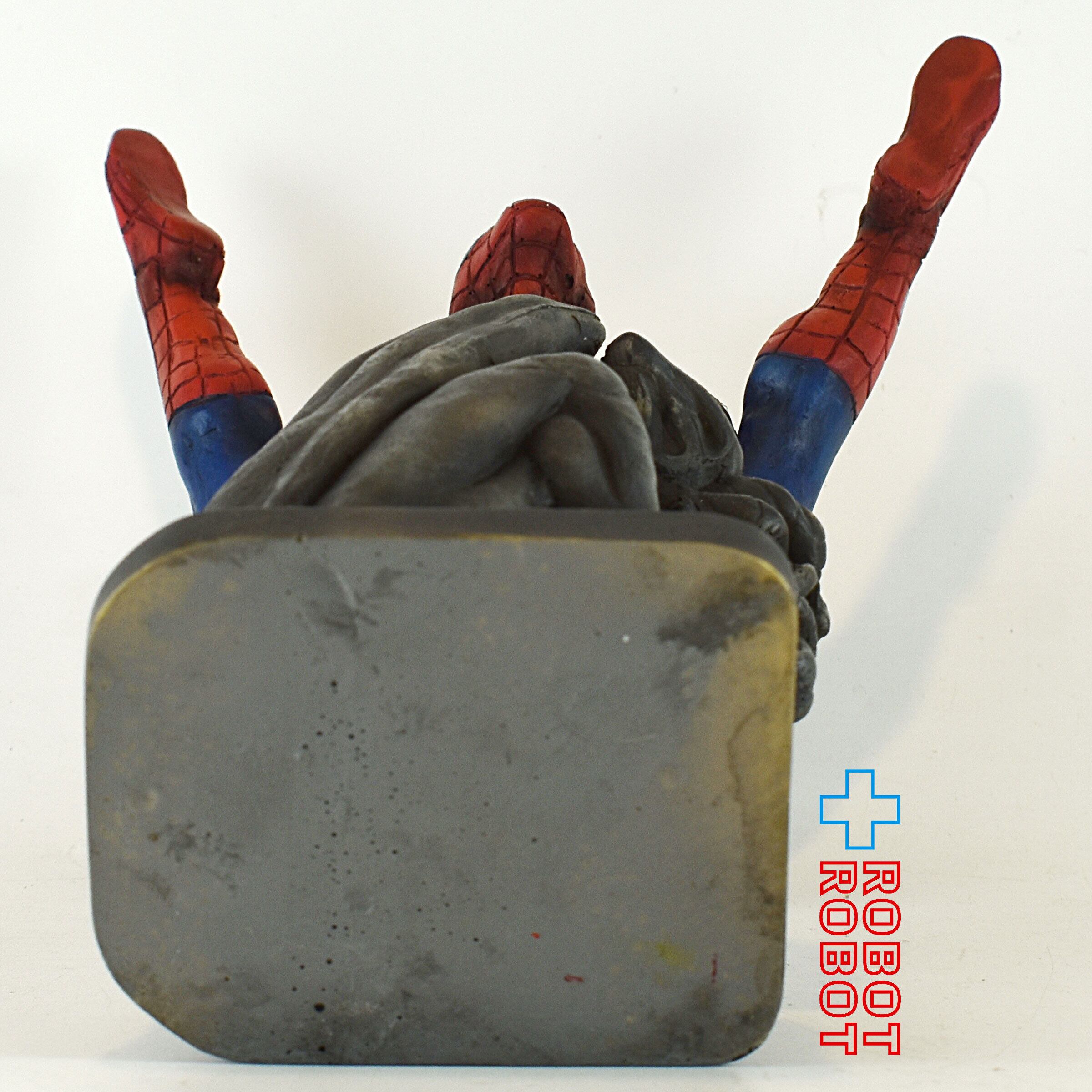 マーベル スパイダーマン ガーゴイル乗り スタチュー メーカー不明