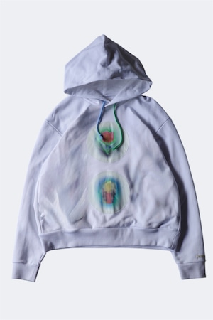 TSTS【MISTY LENTICULAR HOODIE -WHITE-】