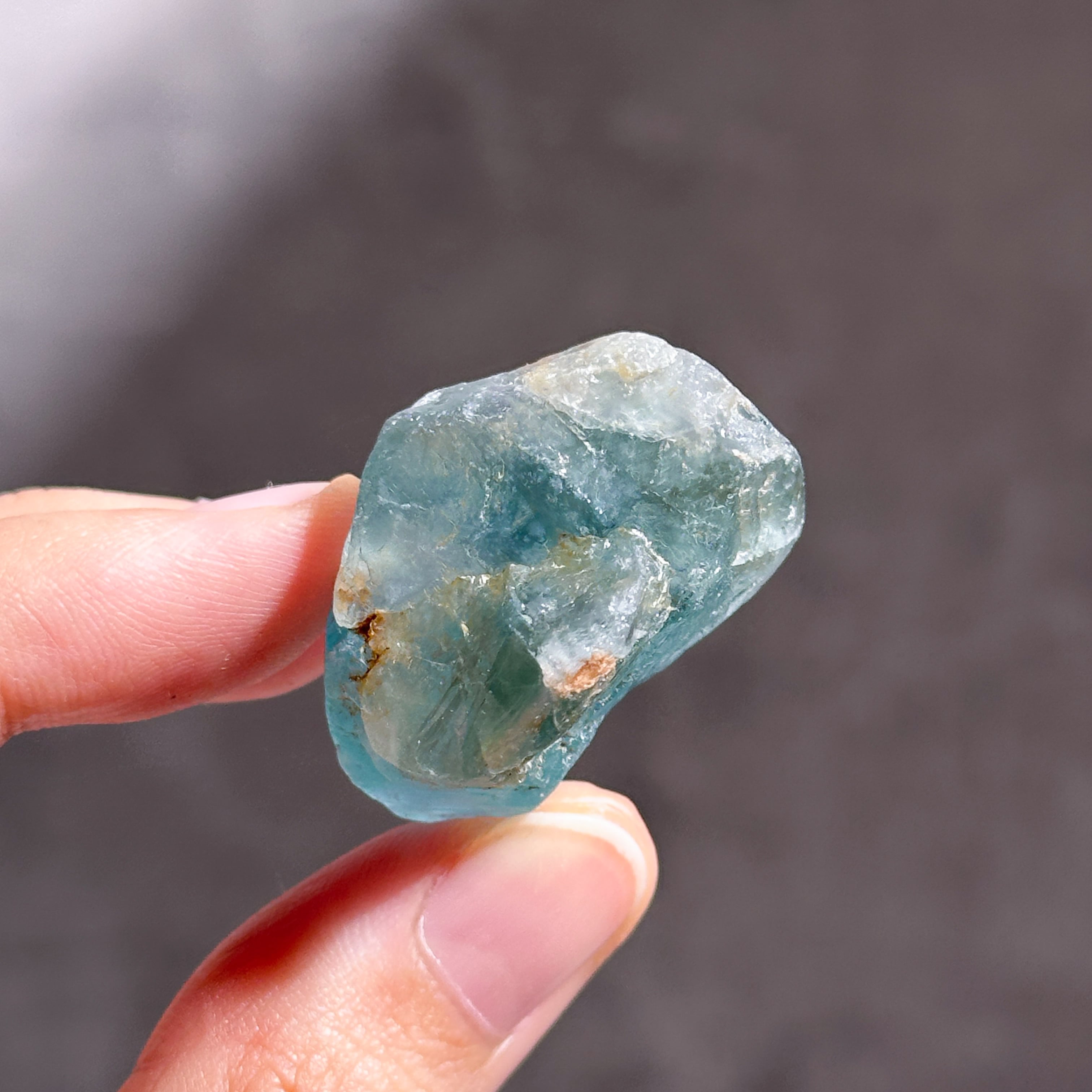 ブルー、グリーンフローライト 原石 3個set 01◇ Fluorite ◇天然石