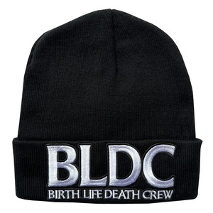 【AFO】BLDC / BIRTH LIFE DEATH CREW KNIT CAP ニットキャップ【BLACK】RED EYE HYPE