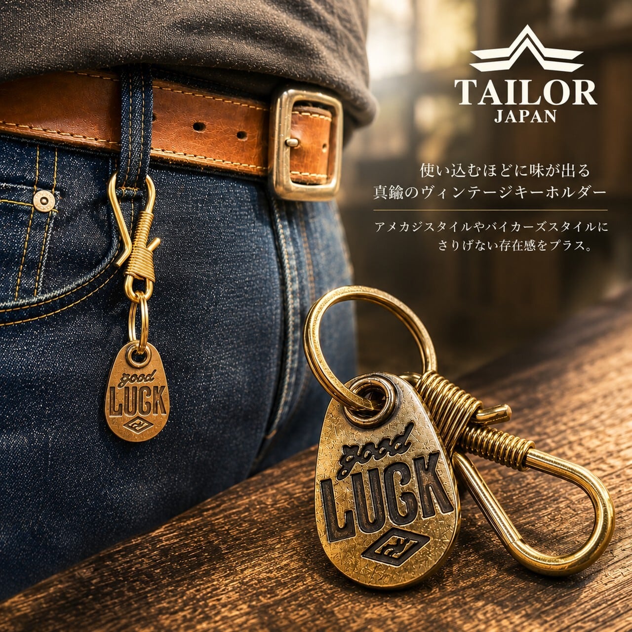 公式【TAILOR JAPAN/テイラージャパン】 GOOD LUCK アメリカン