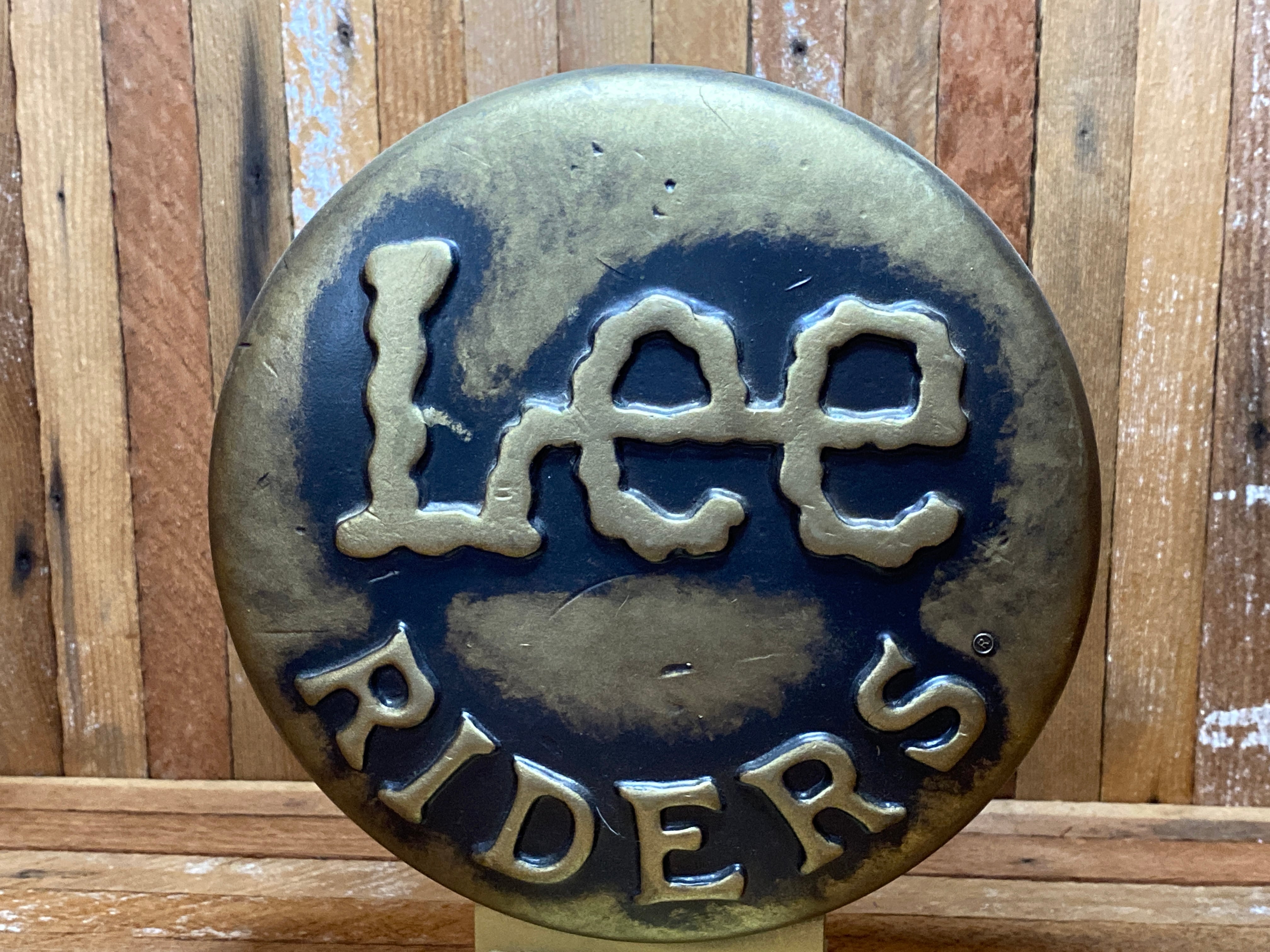 Lee Riders 1960s Store Display Button Countertop sign | CEREAL