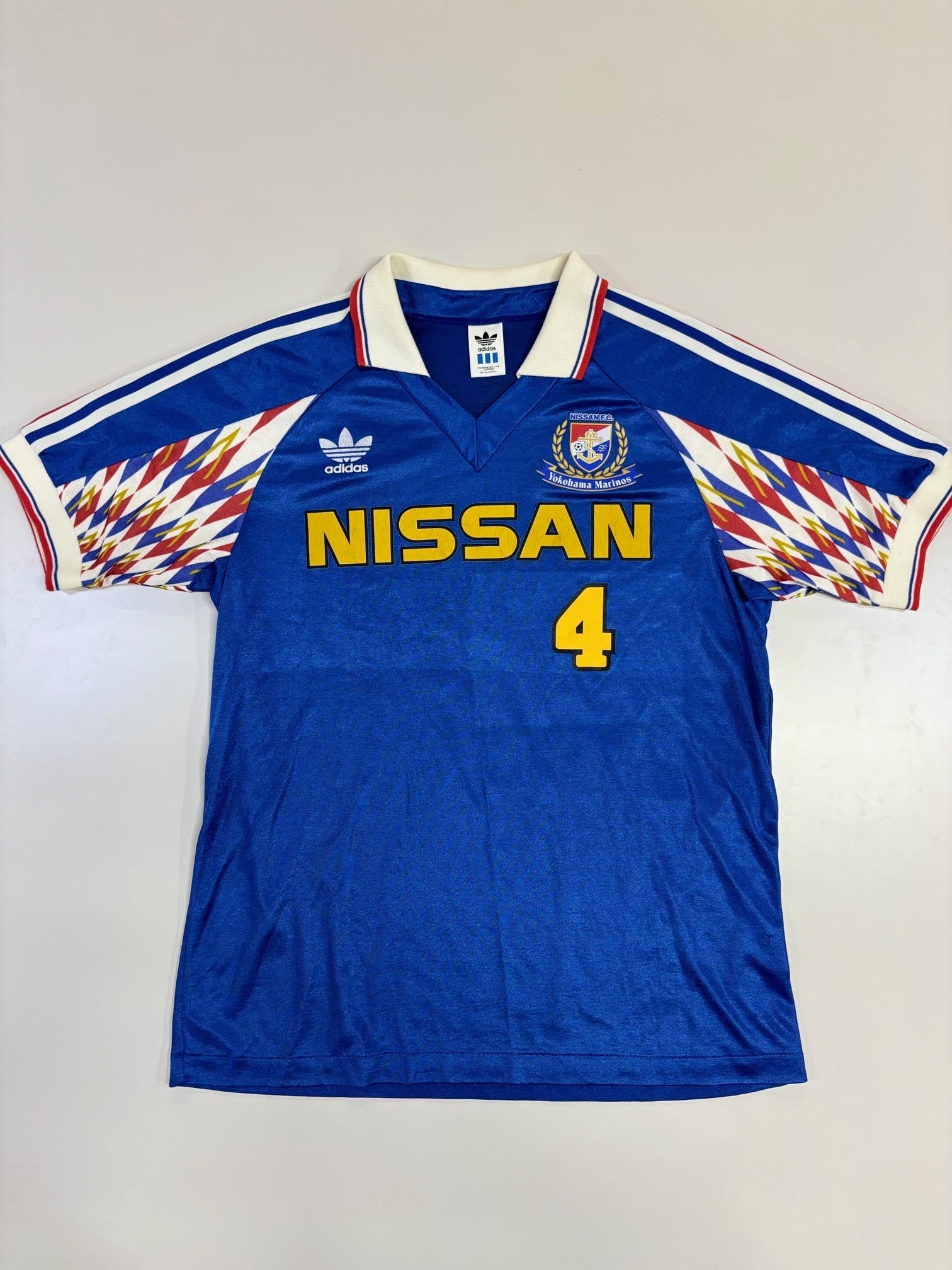 1992 ADIDAS 横浜マリノス ユニフォーム ホーム サイズL 井原正巳 