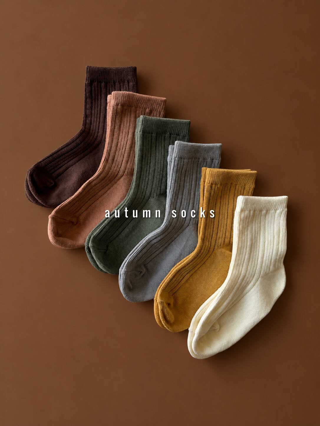 6set  autumn socks ②（10〜22cm）4527