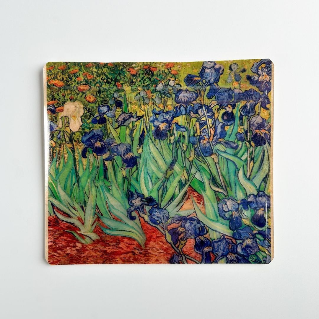 ゴッホ カレイドバッグ B：ひまわり・アイリス・花咲くアーモンドの木