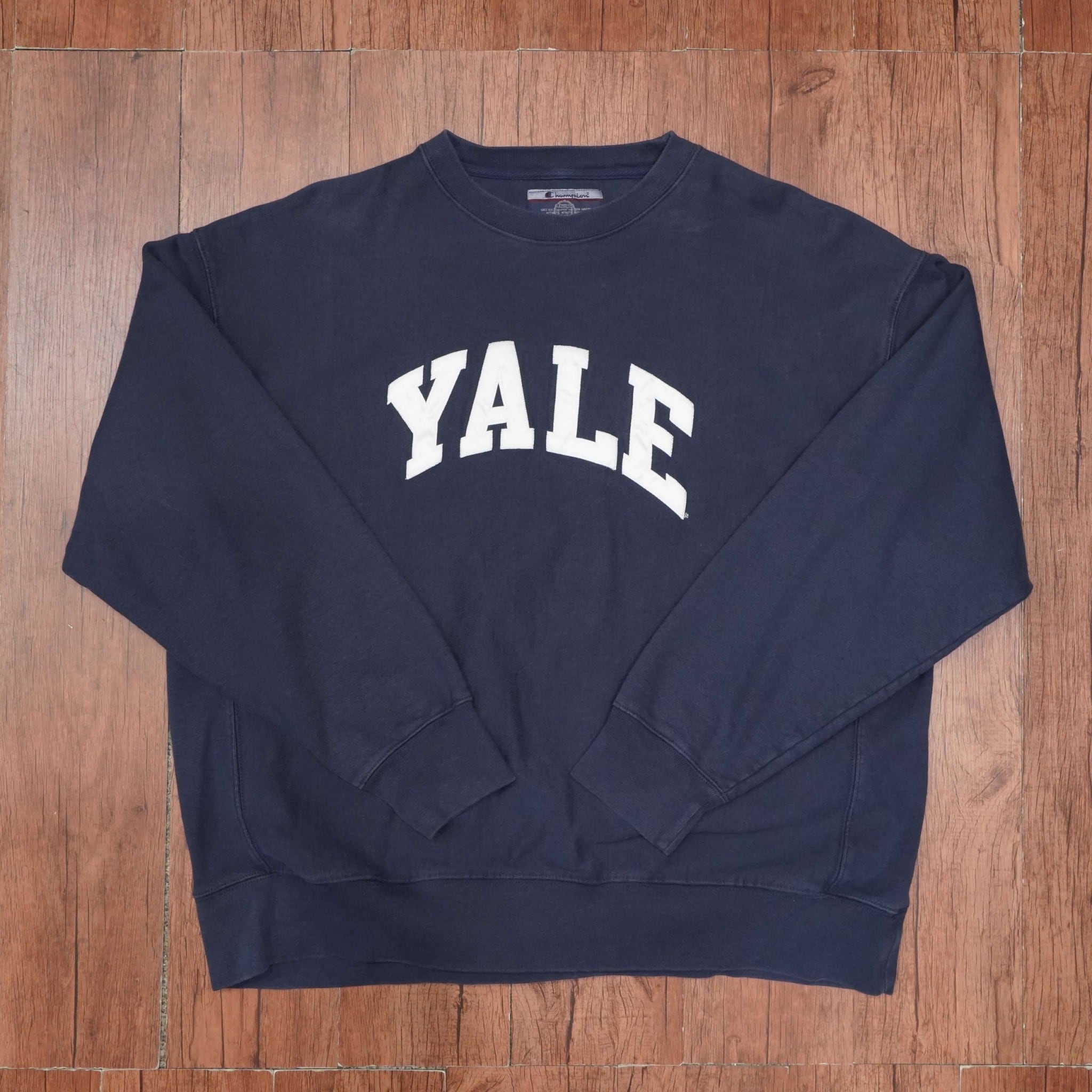 YALE チャンピオン リバースウィーブ　champion ネイビー　茄子紺