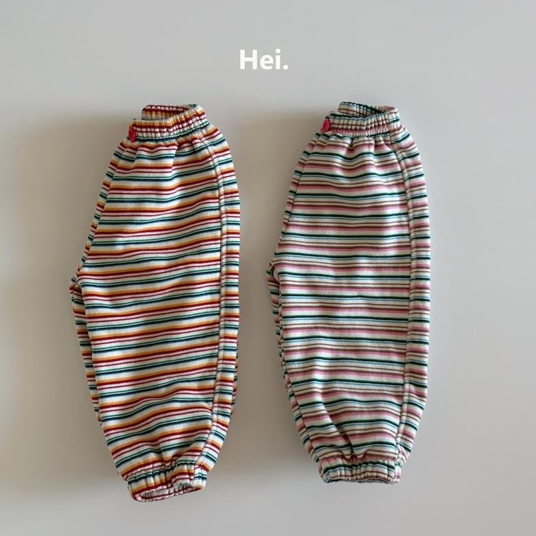 «予約»«Hei» レインボージョガーパンツ 2colors