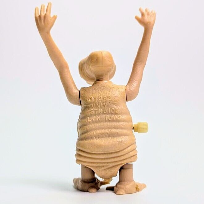 ☆ VINTAGE JUNK ☆【 E.T. 】 ① 1982年プラスチック製 トコトコ トイ〚アメリカン雑貨 アメトイ〛