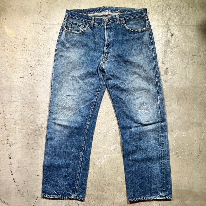 60's Levi's 501 bigEオリジナル 足長R ゴールデンサイズ