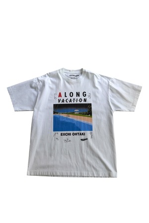 EIICHI OHTAKI "A LONG VACATION" Graphic Tee / White / XL