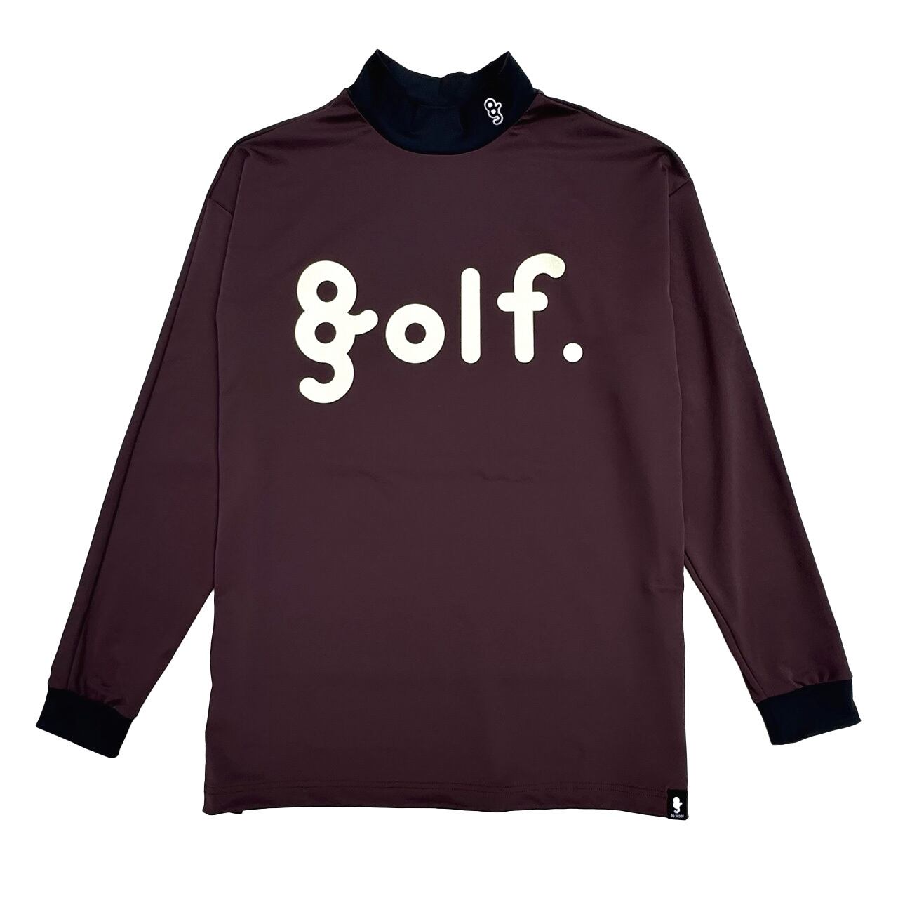 8g shoot LOGO PRINT MOCK NECK L/S TEE - シャツ｜シャツ