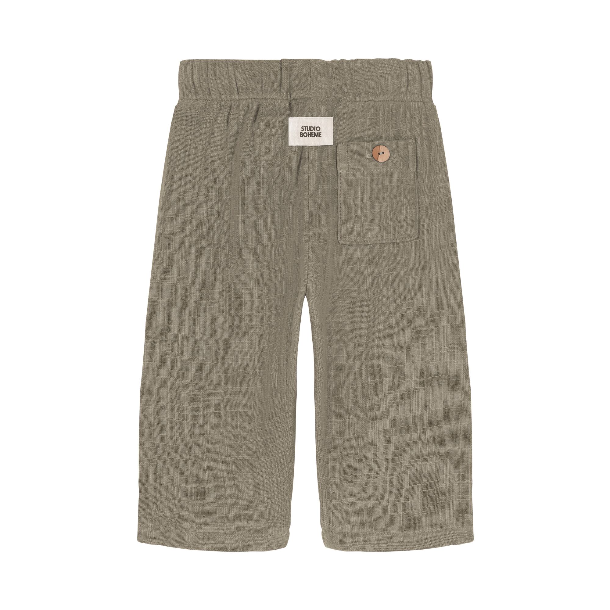 Last1 24m】studio boheme paris / PANTS COUSIN 18m-24m (SAGE) SS24 