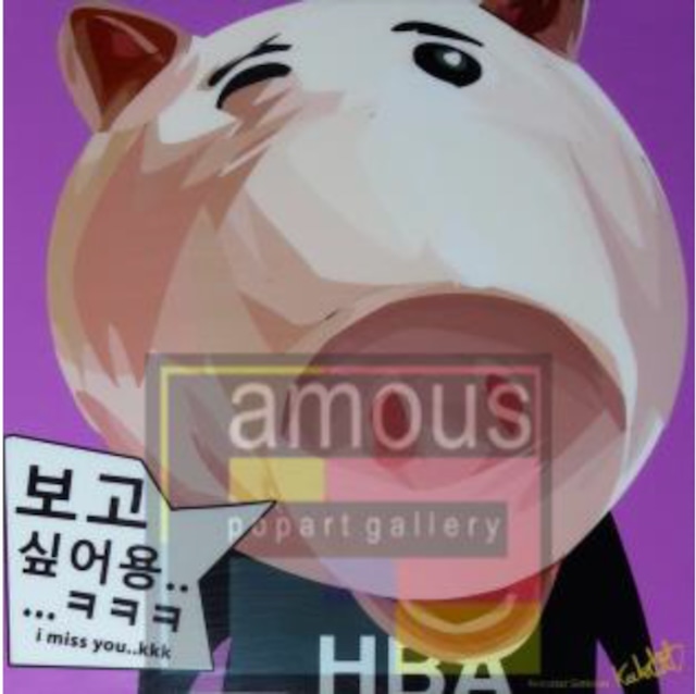 / KOREAN PIGGY / Lサイズ 52cm / PAPAN_OT0005