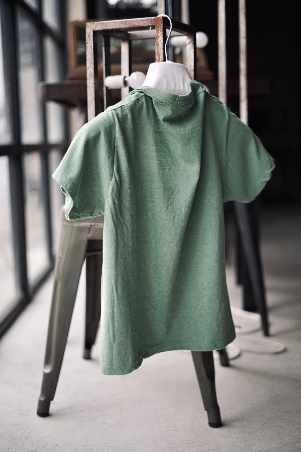 FUMIKA_UCHIDA / Trapezoid neck T-shirt (CORAL , IVORY , NAVY