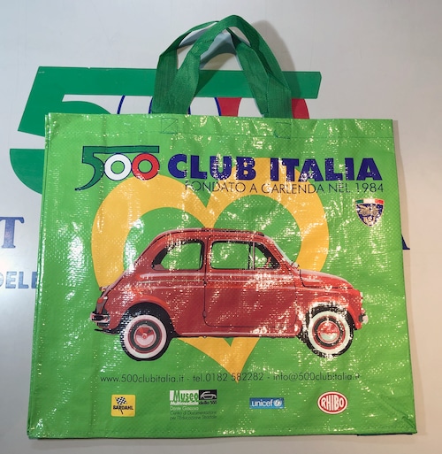 FIAT500 CLUB ITALIA エコバッグ 2018年バージョン