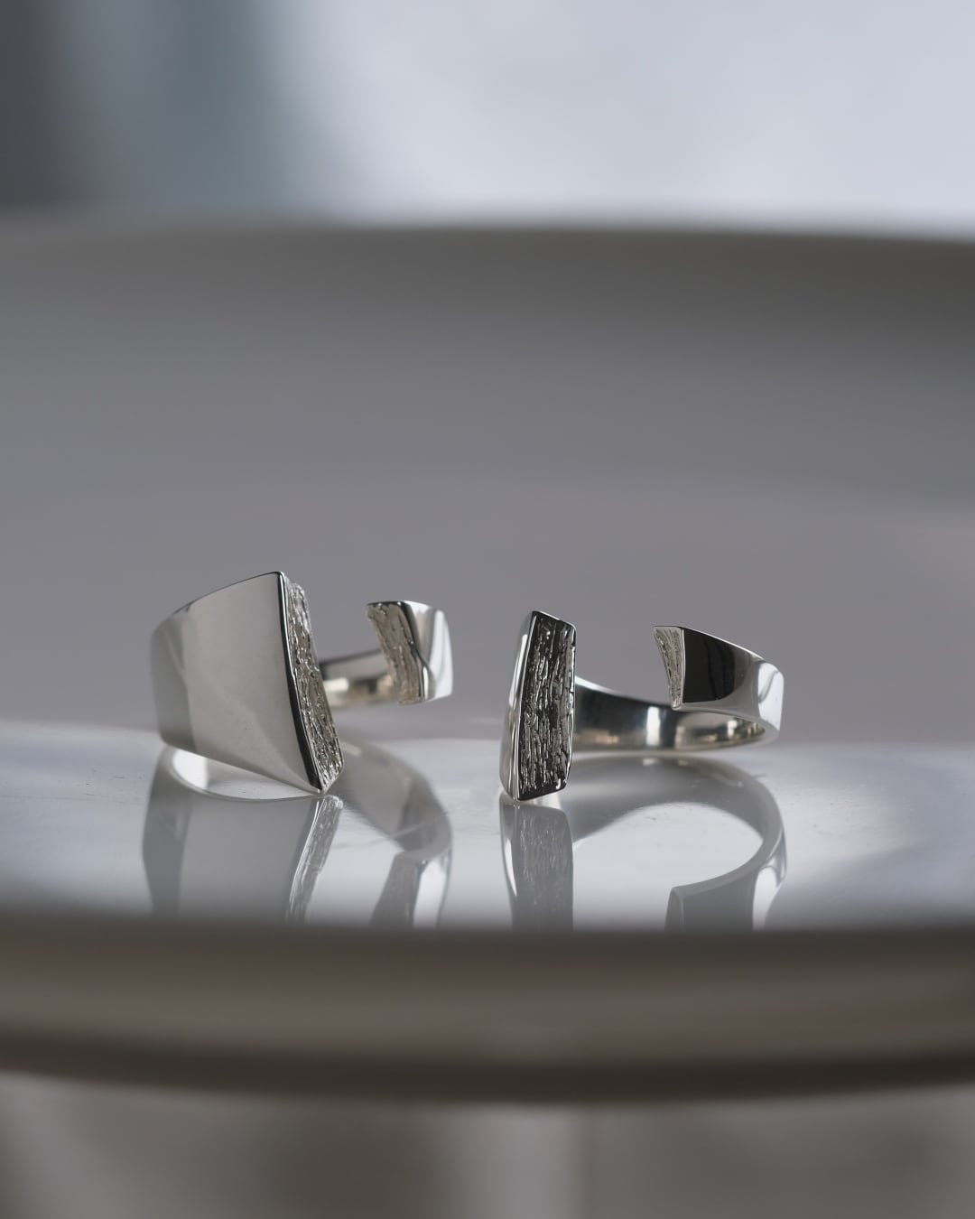 Pasoシルバーリング 滑らかな長方形トップ Pasoシルバーリング 滑らかな長方形トップ Pasoシルバーリング 滑らか