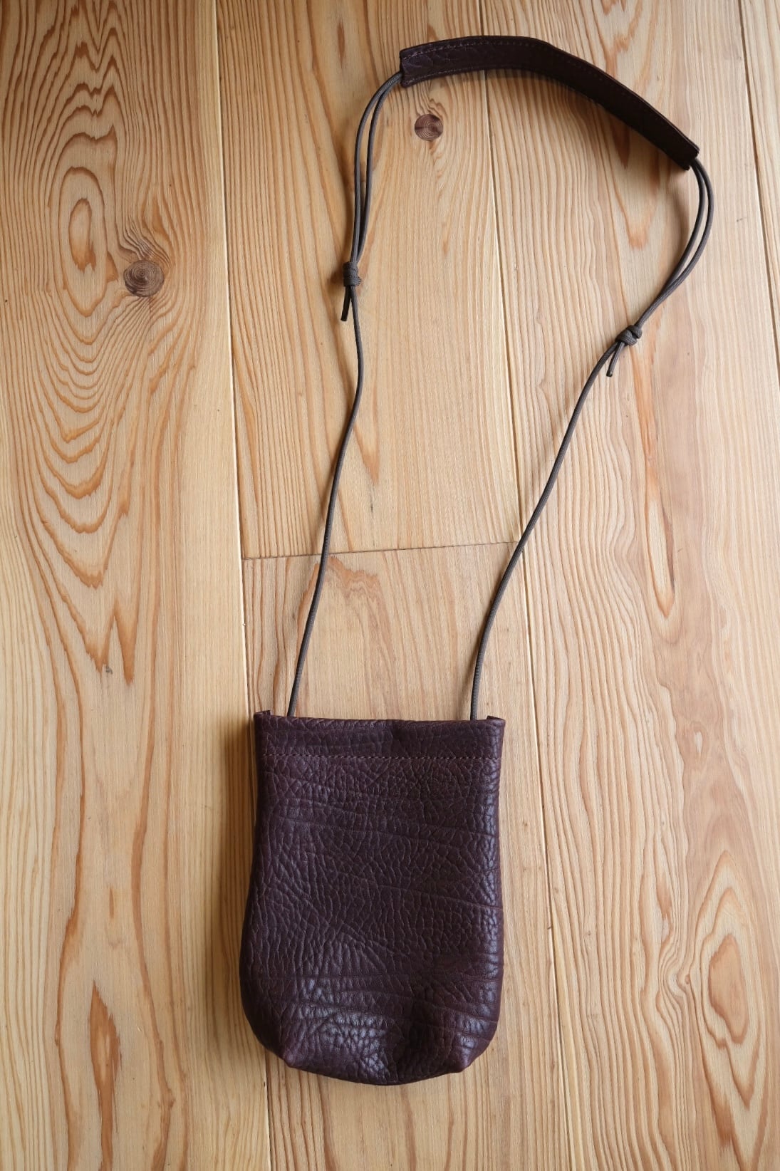 《即納》pocket shoulder【burgundy】