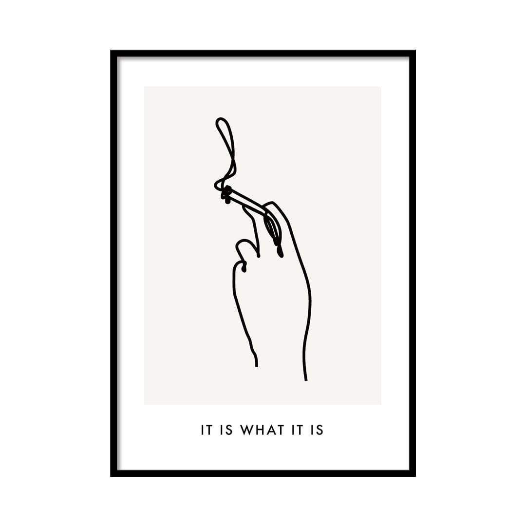 A0008/線画/アートポスター【 A4 / A3 / A2 / A1 サイズ・フレーム 付きに変更可 】