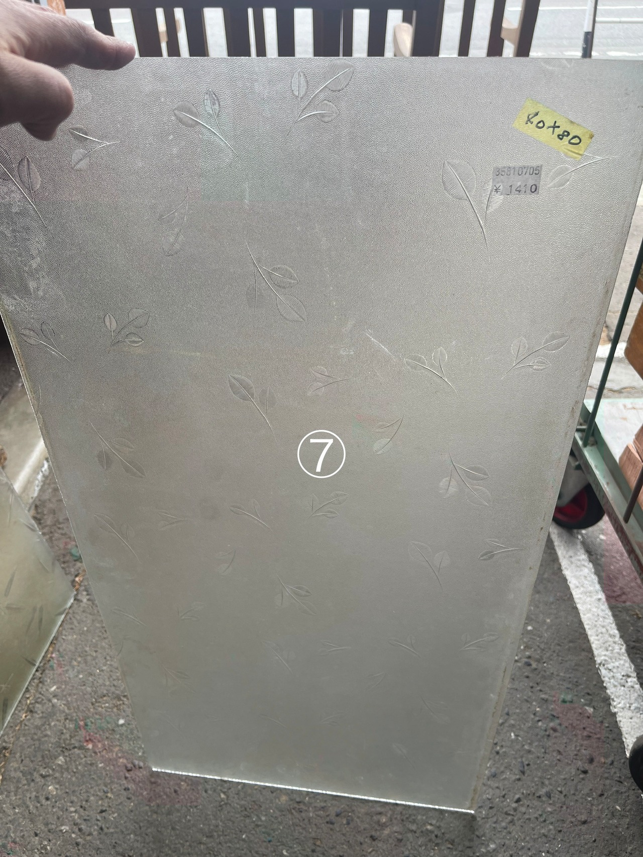 【Customer Order】型板ガラス