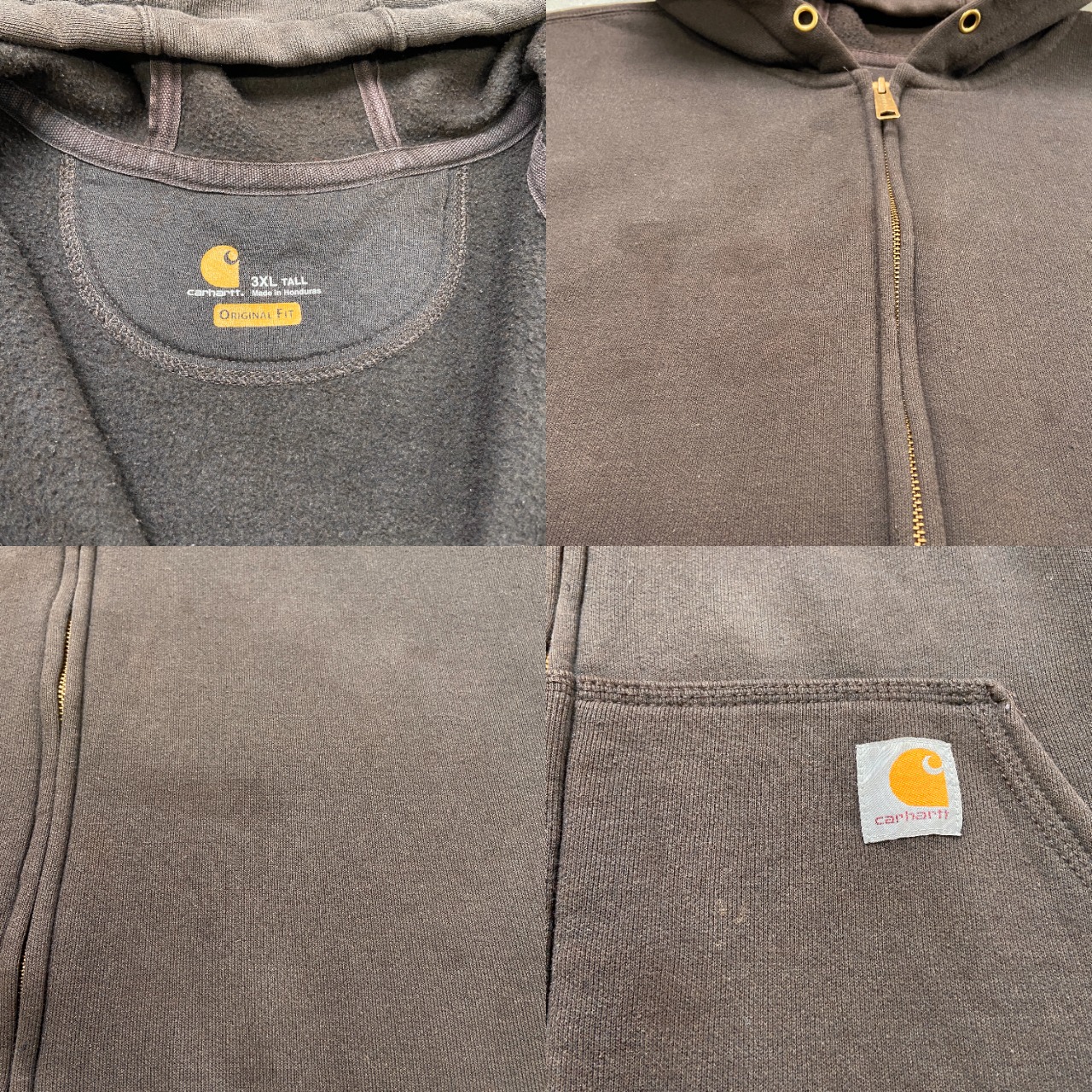 Carhartt カーハート スウェットパーカー フルジップパーカー メンズ 