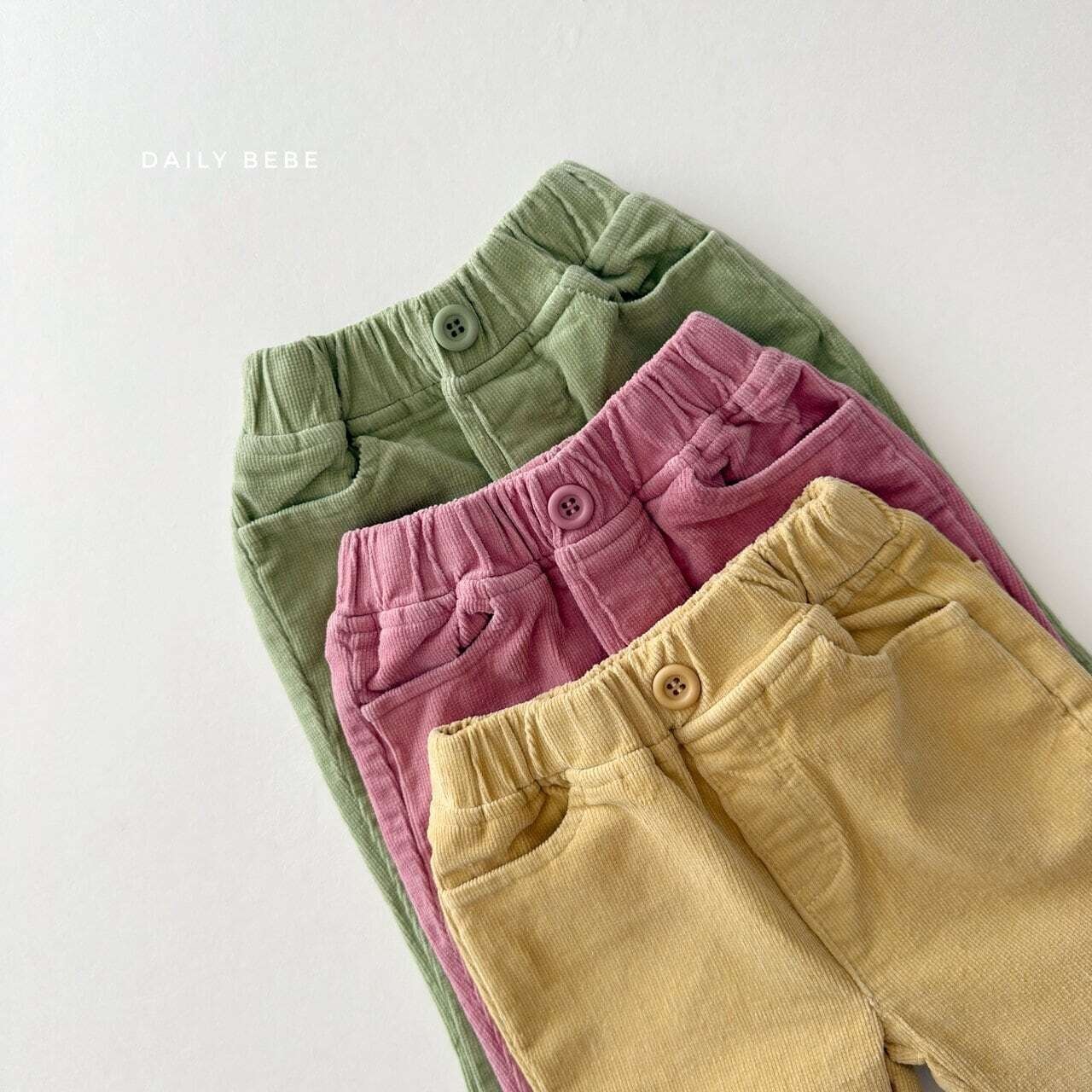 【取寄】Dailybebe コーデュロイフレアパンツ｜秋服｜韓国子供服｜26/AT