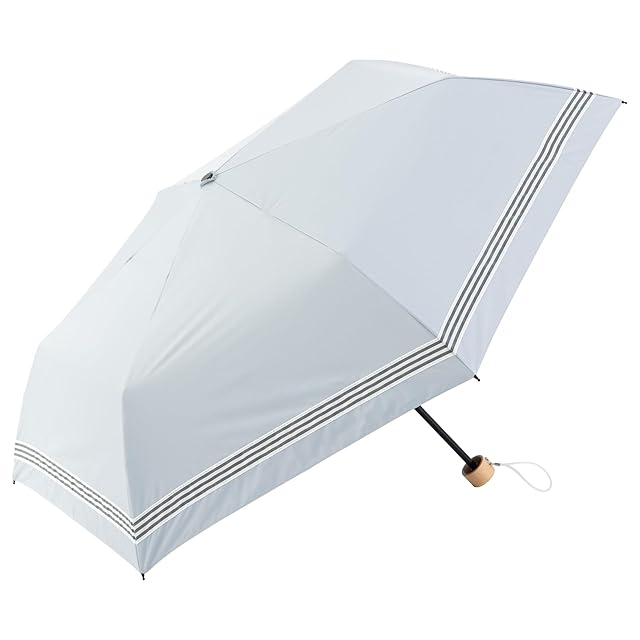 arata アラタ ASU-08 Silver 晴雨兼用傘トレッキングアンブレラ