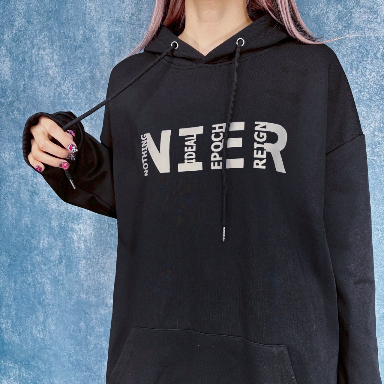 九尾BACK PRINT PULLOVER PARKA | NIER CLOTHING
