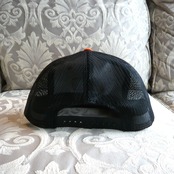80s feminist MESH CAP