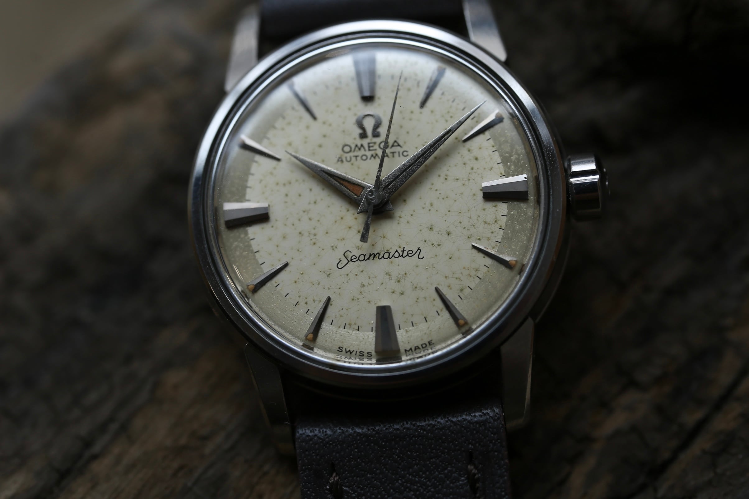 OMEGA】 1950's オメガ シーマスター スモールサイズ 2トーンダイヤル