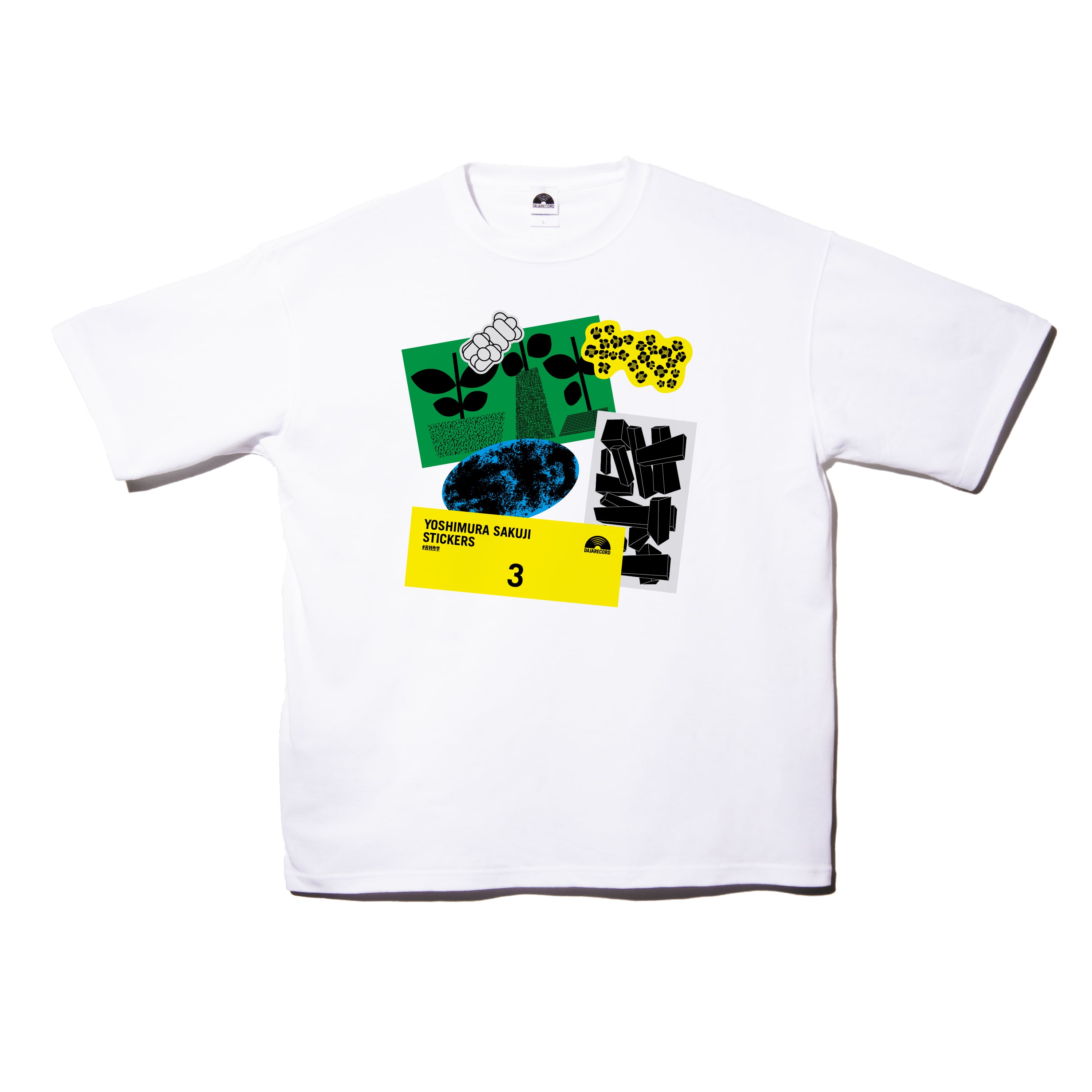 YOSHIMURA SAKUJI STICKER TEE "NO.3"