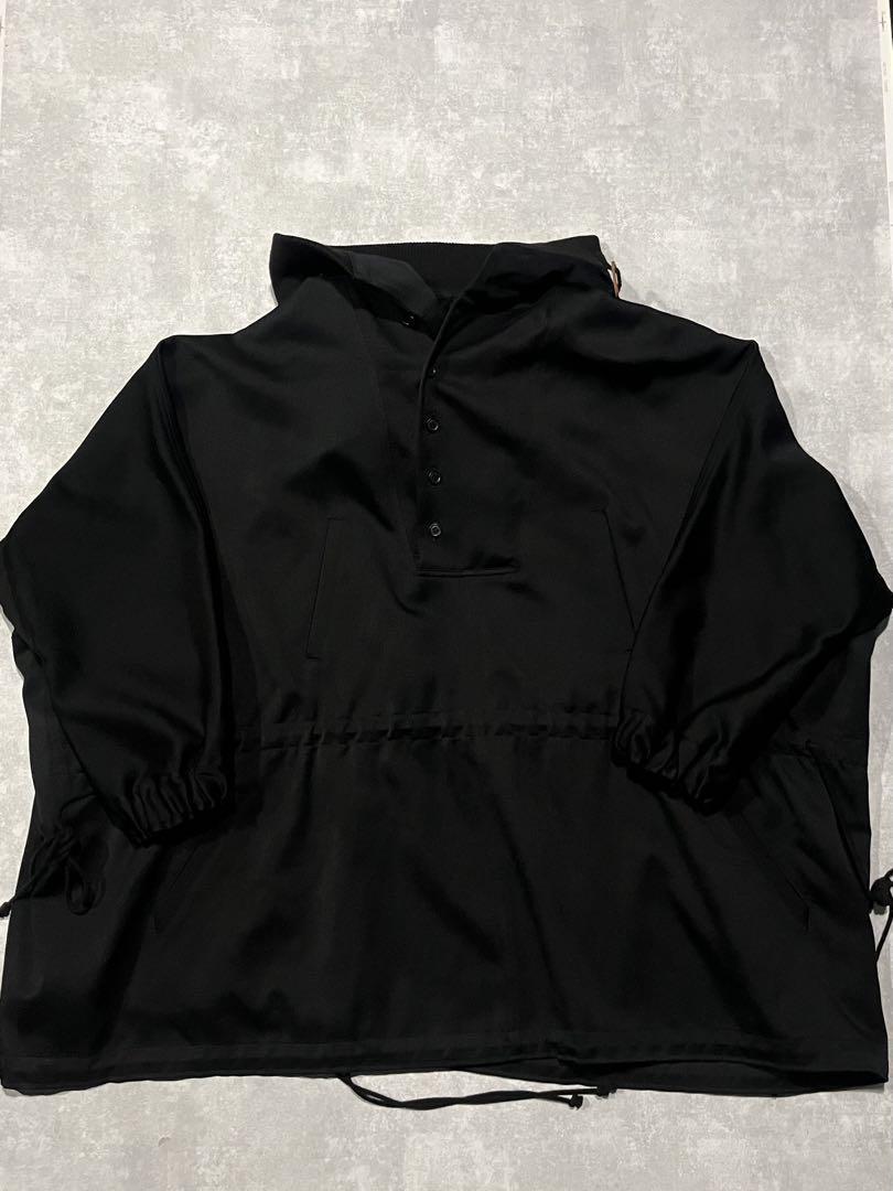 regulation ヨウジヤマモト　14aw ウールギャバ　パーカー　ブラック regulation ヨウジヤマモト 14aw ウールギャバ パーカー ブラック | CHASE