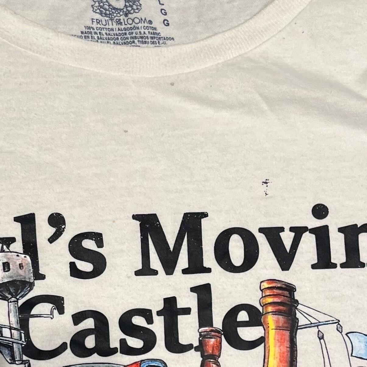 ハウルの動く城ジブリTシャツ/ジブリT/USED/古着L | auckland ハウルの動く城ジブリTシャツ/ジブリT/USED/古着L | auckland