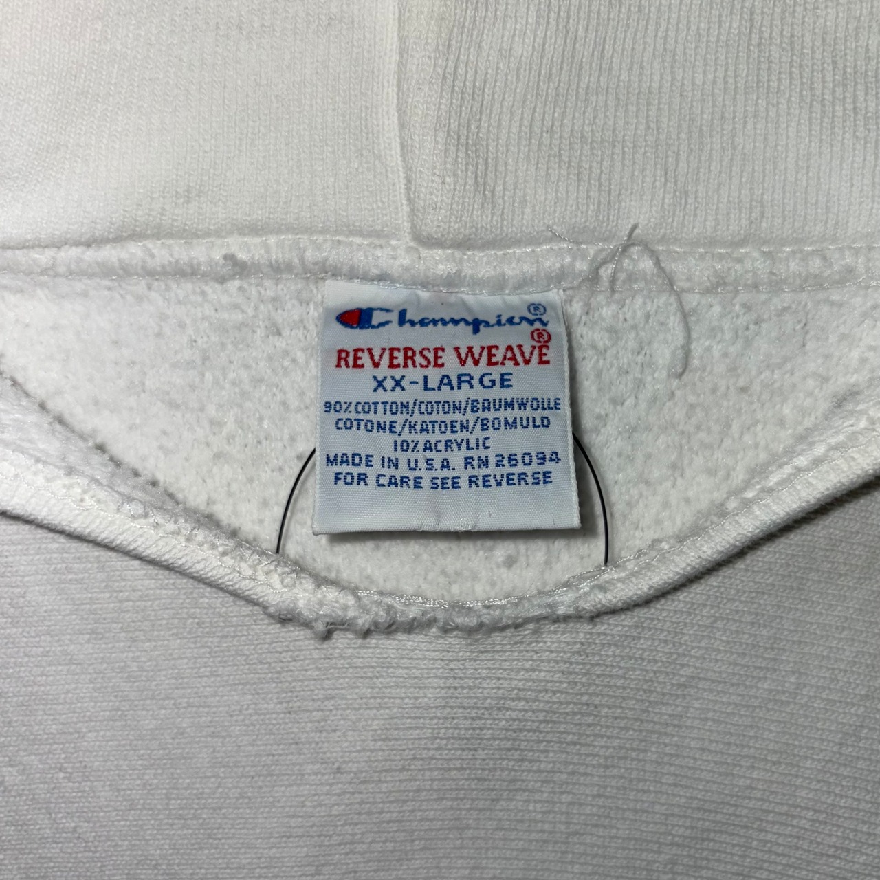 vintage 1990’s CHAMPION reverse weave hoodie