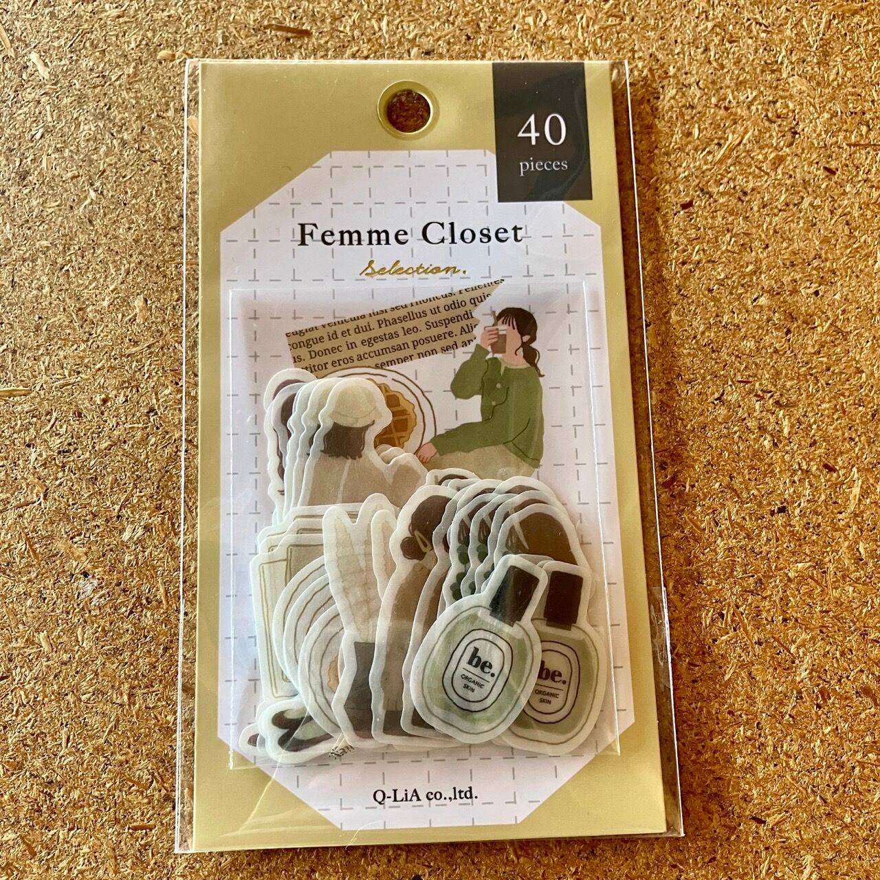 クーリア Femme Closet Selection ノスタルジック 61048 フレークシール PA08