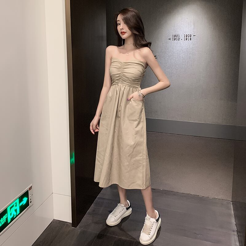 サマースタイルトップス ドレス レディース 夏物 ハンチェンe13954720747