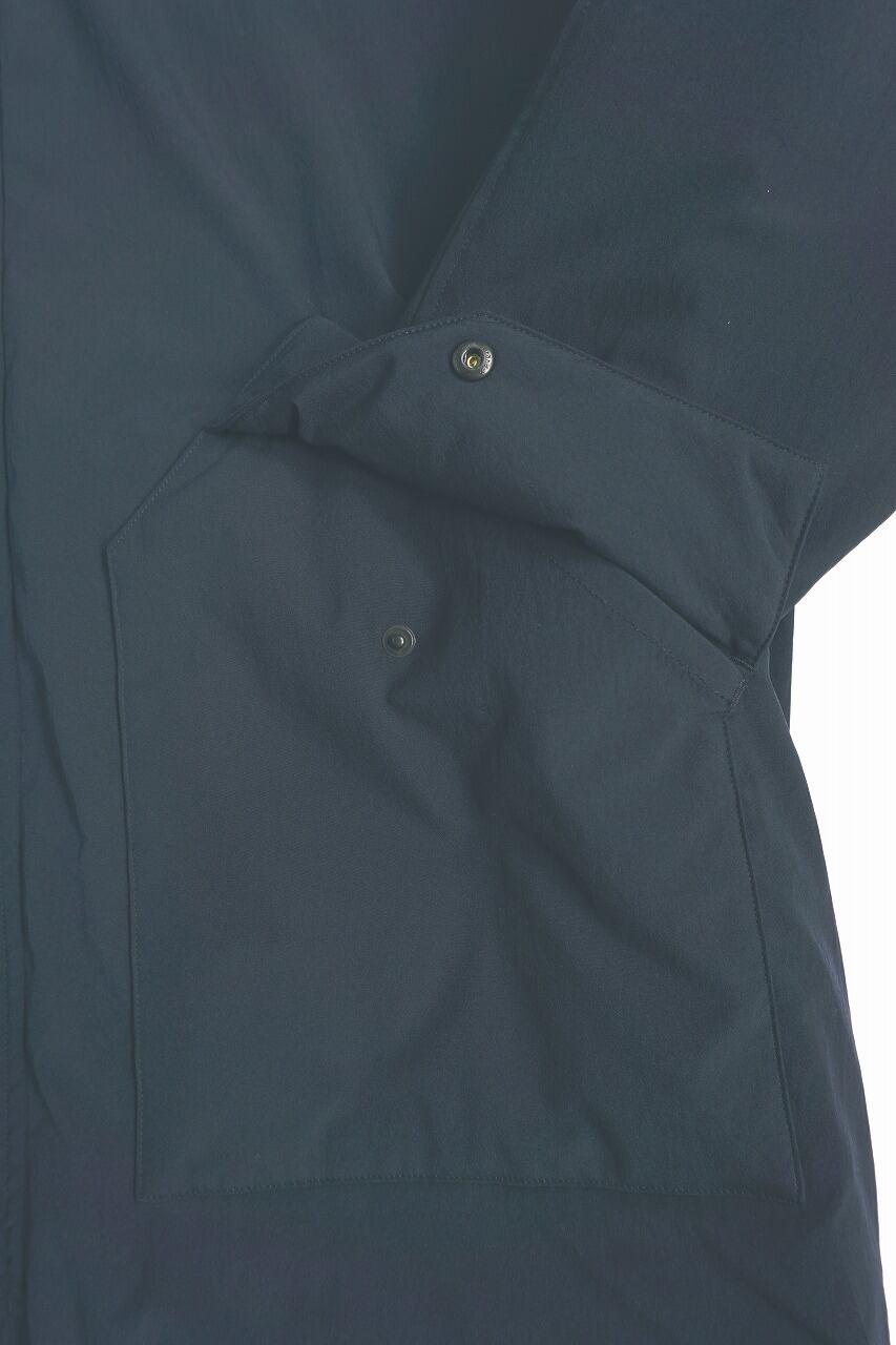 Nylon Padded Hoodie Coat