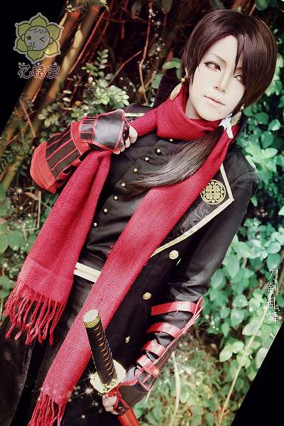 刀剣乱舞 加州清光 マフラー AGF 4b4e668f9bf28cac29e30fb8b61db0