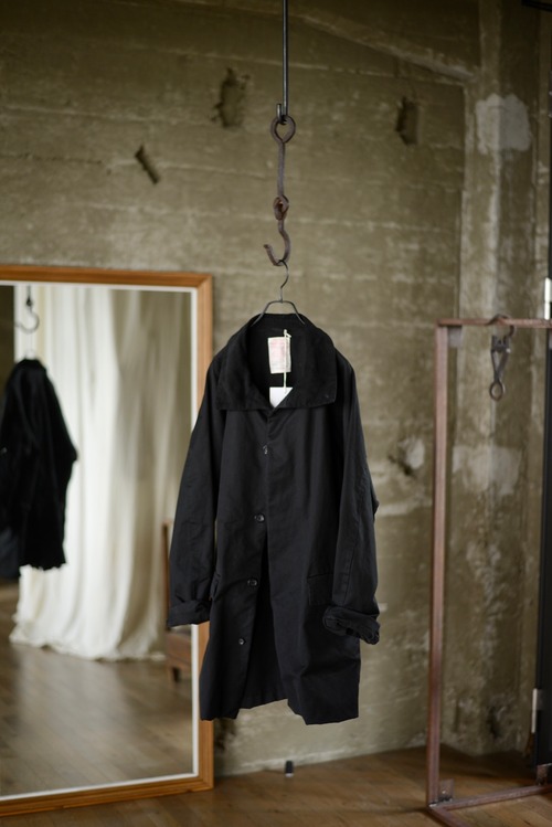 NICENESS / E.CALDER  PREMIUM PIMA TWILL ROVER COAT