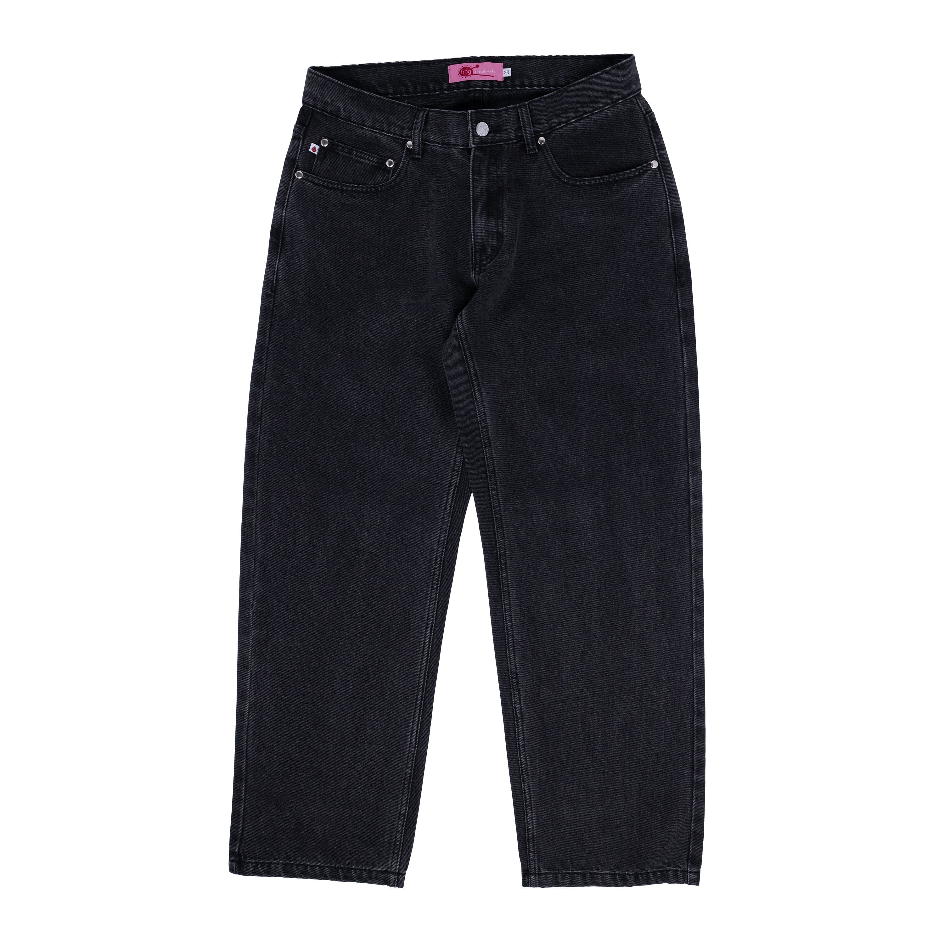 gx1000 デニム GX1000 Baggy Pant [Charcoal Distressed] (GX1000 