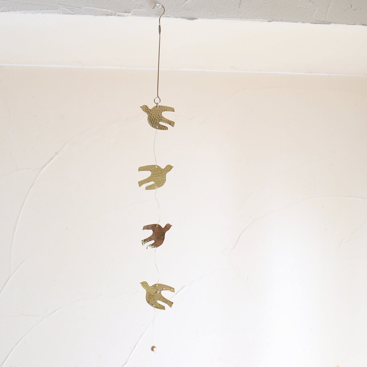 in bloom ブラスハンギング ガーランド バード / 真鍮製の優しい