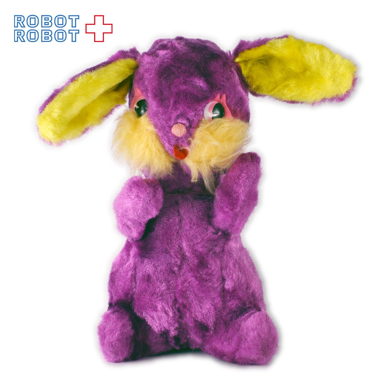 Rushton社イースターの紫色のウサギのぬいぐるみ | ROBOTROBOT