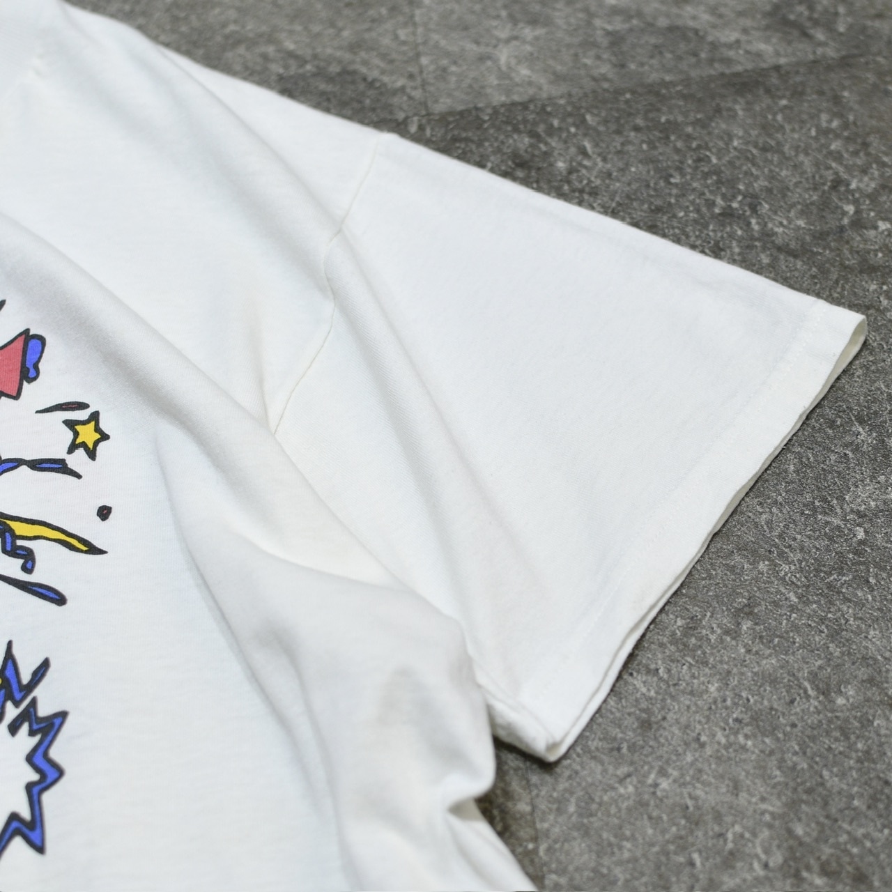 90's〜 super market print tee
