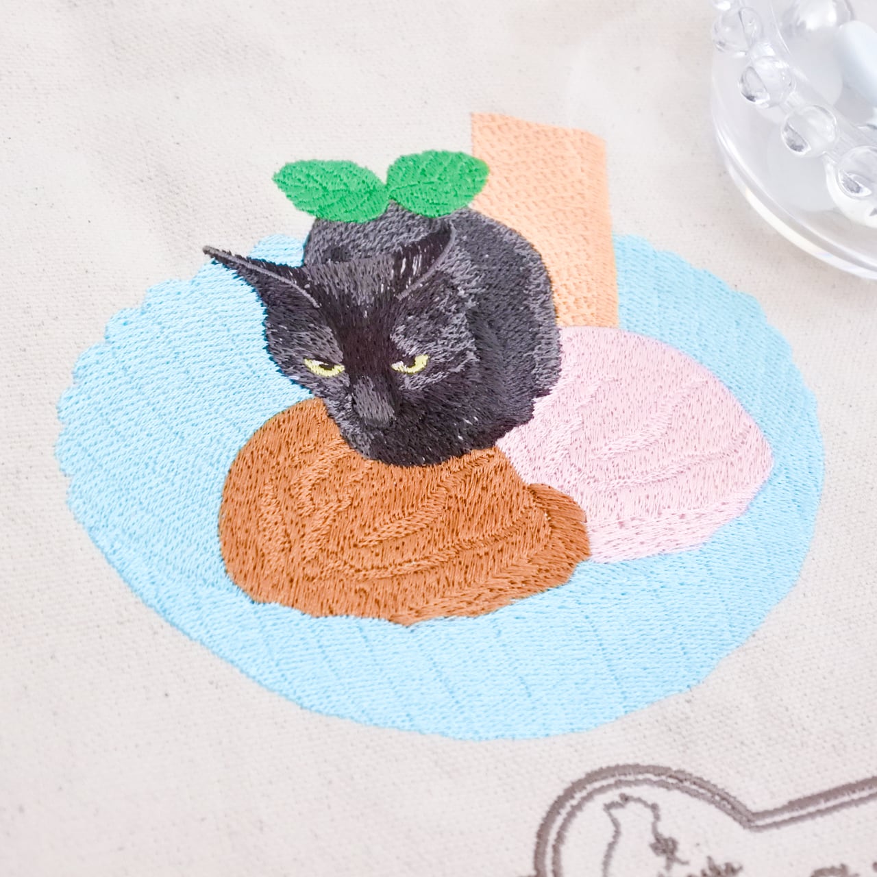 喫茶コイトネコ｜うちの子刺繍トートバッグ | コイトネコ