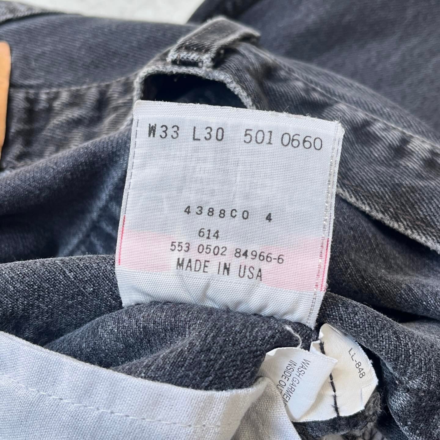 00s Levi's 501 OverDie Black Denim Pants 00年代 リーバイス 00s Levi's 501 OverDie Black Denim Pants 00年代 リーバイス