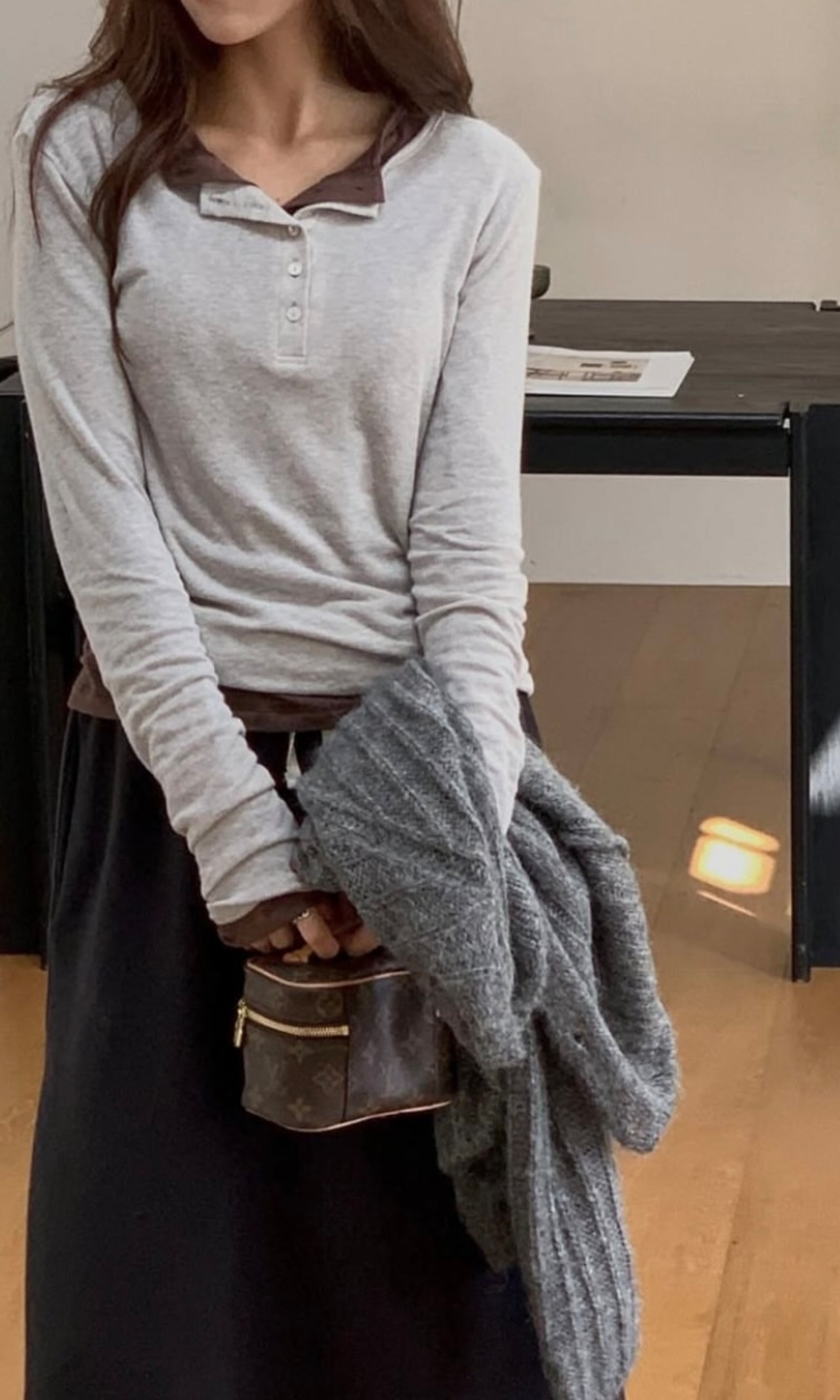 (予約) miel / Trip button T-shirts 5color