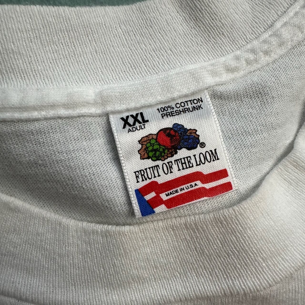 90s USA製 唐辛子 半袖Tシャツ 白 | RUFFY