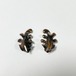 Vintage Copper Leaf Earrings